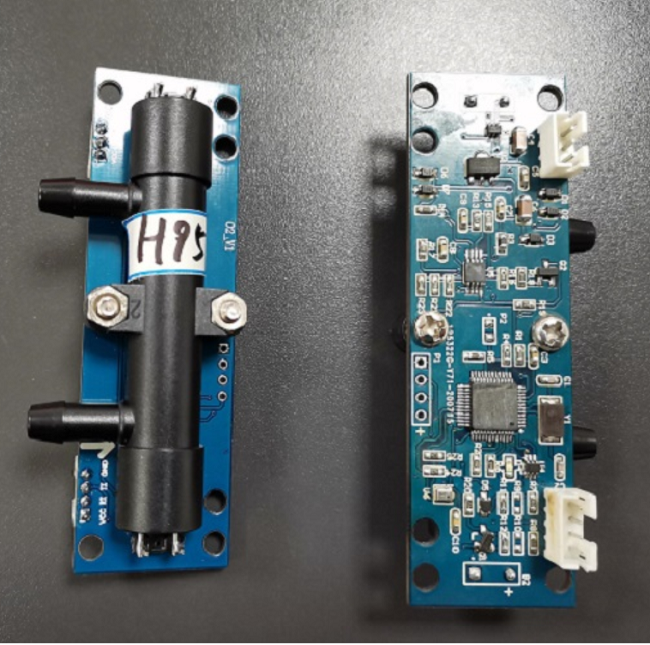 Black HCO Oxygen Concentration Ultrasonic Sensor