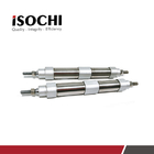 Micro Round Pneumatic Air Cylinder Double Acting Aluminum T1197 For Hitachi