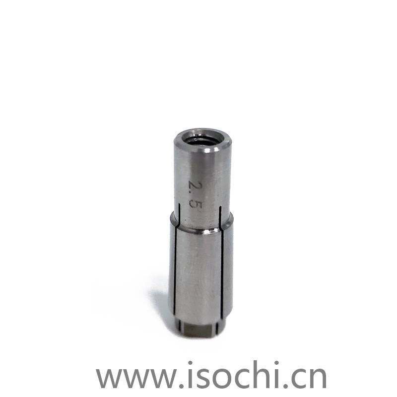 820 Spindle Locking Collet CR2000 4 Jaws Silver ID 2.5mm For PCB Router