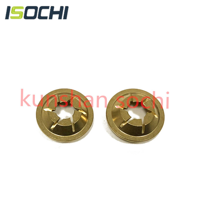 PCB Accessories Pressure Foot Disk Insert Copper Golden 18mm For PCB HiCNC Drilling Machine