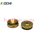 Small Hole Pressure Foot Disk Insert Golden Steel For CNC Hitachi Drilling Machine OEM Available