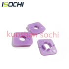 Purple Pressure Foot Disk Insert OEM Available High Precision For PCB Drilling Machine