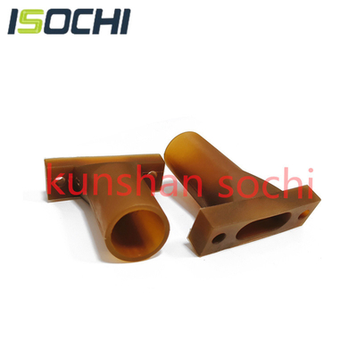 PCB CNC Schmoll/Takisawa Machine Brown Plastic Pressure Foot Part Vacuum Tube OEM Available