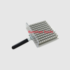 Sliver Aluminum 100 Drill Bites Holder Tool Cassette for PCB CNC Schmoll Machines Customs Available