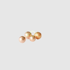 Top quality 0.5-60MM solid hollow brass balls copper anode sphere tea drilled 99.99 tu0 copper ball 30mm