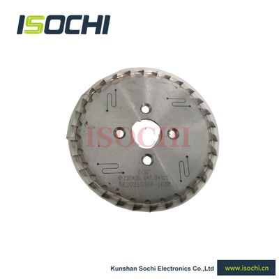Tungsten Steel Durable Edge Bevelling V cut blade Customize for PCB Manufacturing Machine