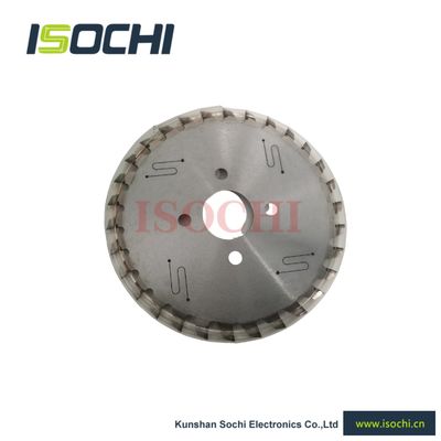 Tungsten Steel Durable Edge Bevelling V cut blade Customize for PCB Manufacturing Machine