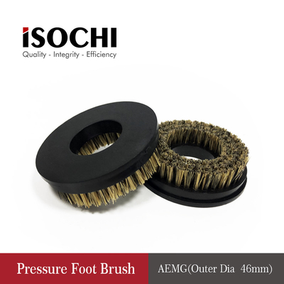 PCB Machine Pressure Foot Brush High Inflexibility 6-9mm Hair Length Stable Size