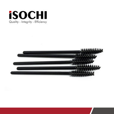 Plastic Handle Collet Cleaning Brush , Nylon Wire Brush Cleaning Wipe Tube