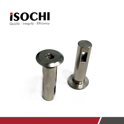 Barrel Shaped Stainless Steel Mushroom Head High Durability For CNC Hans Machine