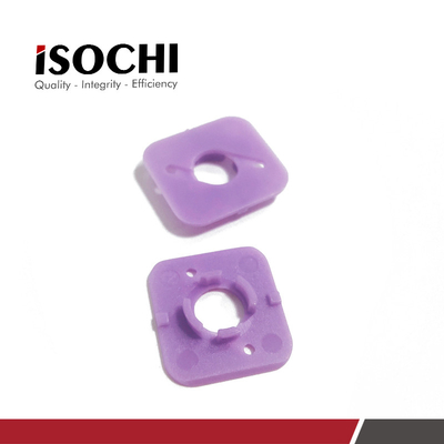 Purple Pressure Foot Disk Insert , Pressure Foot Insert For PCB Drilling Machine