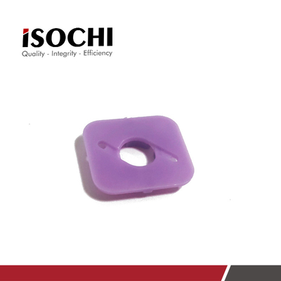 Purple Pressure Foot Disk Insert , Pressure Foot Insert For PCB Drilling Machine