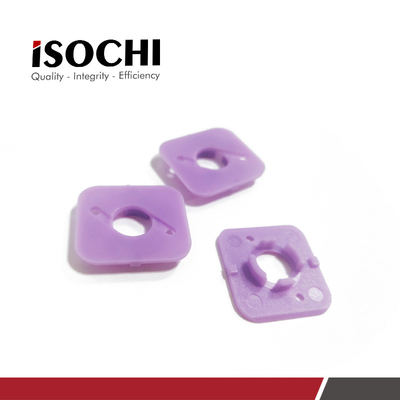 Purple Pressure Foot Disk Insert , Pressure Foot Insert For PCB Drilling Machine