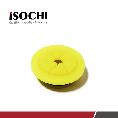 Small Hole Pressure Foot Insert Yellow Plastic For Takisawa Drilling Machine