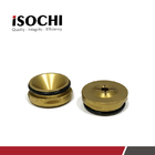 Small Hole Pressure Foot Disk Insert Golden Steel For CNC Hitachi Drilling Machine