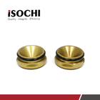 Small Hole Pressure Foot Disk Insert Golden Steel For CNC Hitachi Drilling Machine