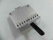 Sliver Aluminum Tool Cassette 100 Drill Bites Holder Customized PCB Machine Part