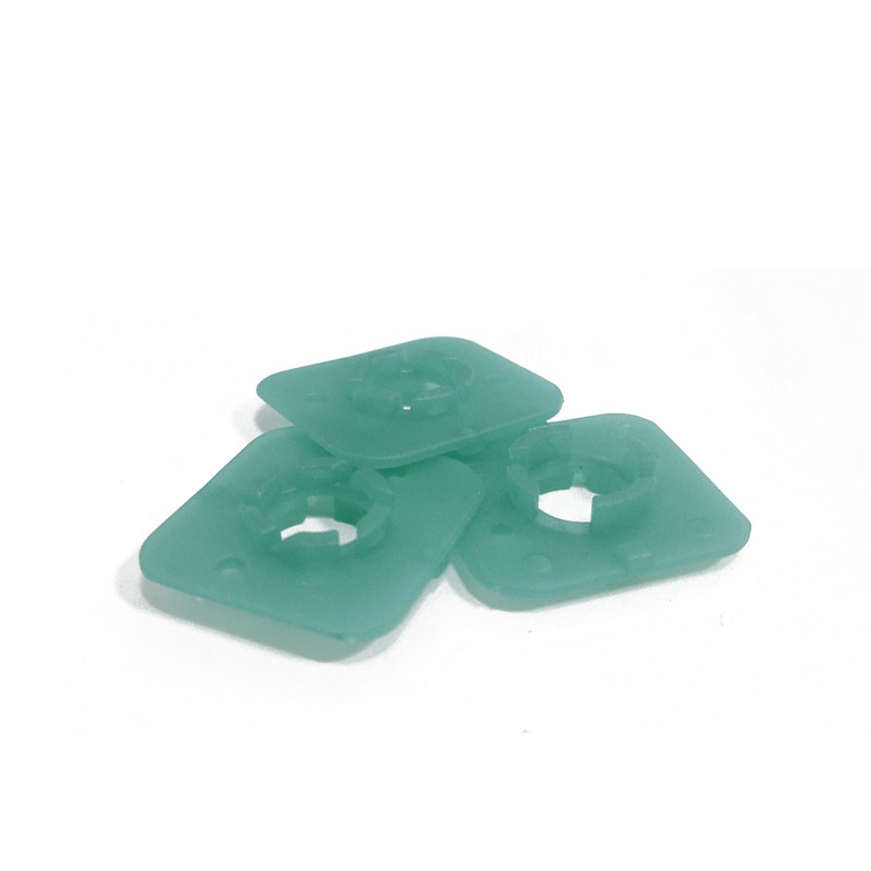 Green Plastic Pressure Foot Disk Insert OEM  Available used For PCB Taliang Drilling Machine