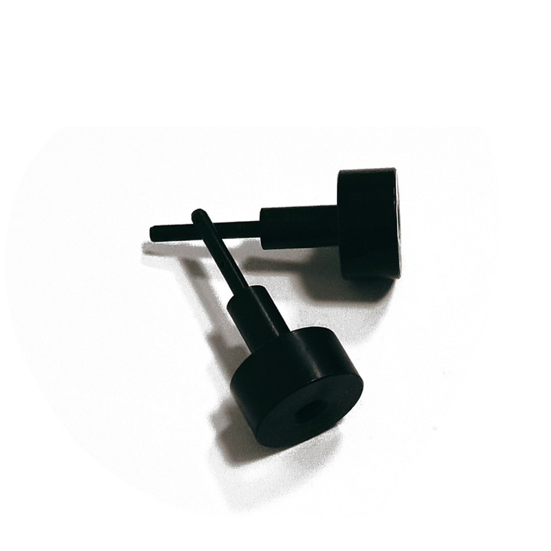 Black Mini Collet Cleaning Tool Aluminum Circular Parts For PCB Schmoll Machines OEM Available