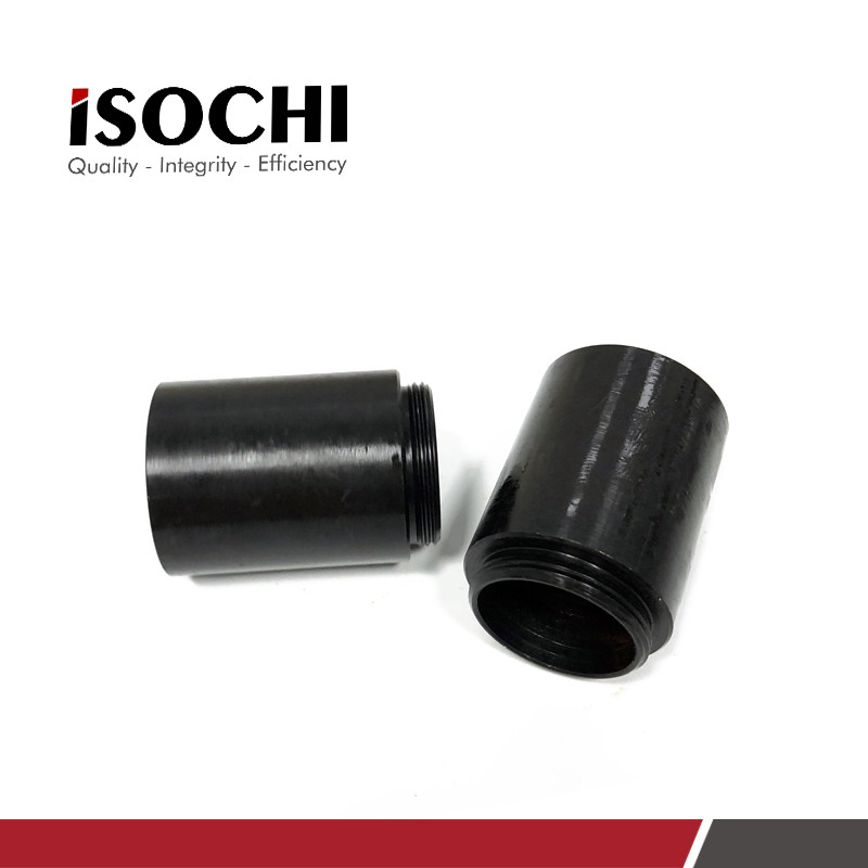 Black Color PCB Drilling Machine Parts , Taliang Dust Tube Connector