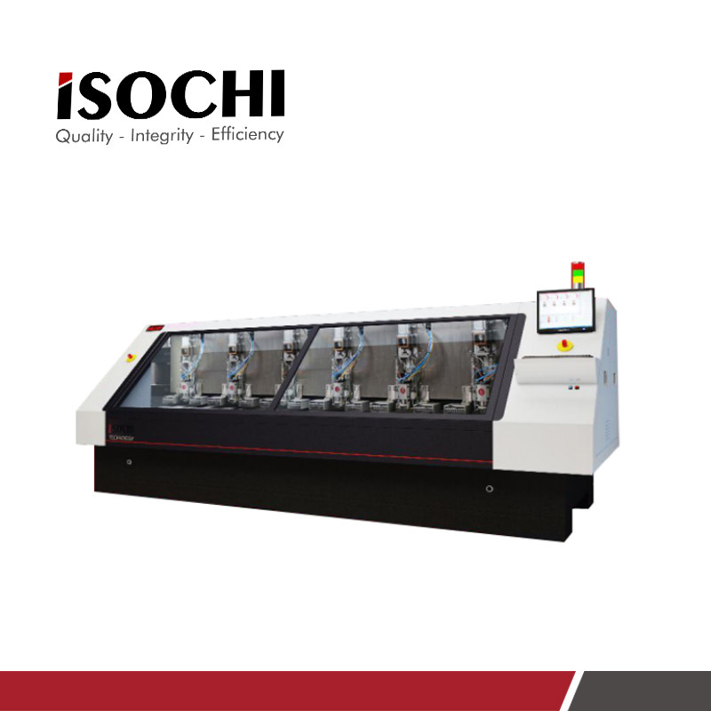 6 Spindle CNC PCB Drilling Machine , 160k-180krpm Automatic Drilling Machine